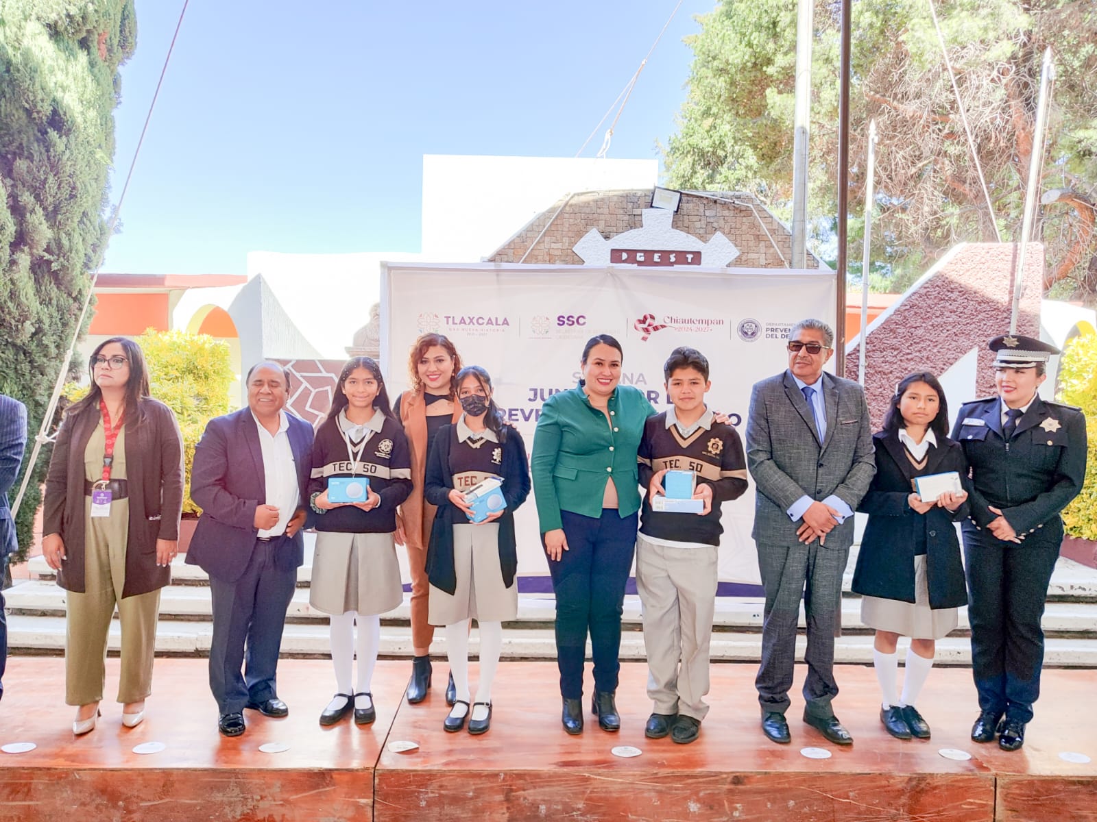 Clausura Chiautempan acciones de prevención del delito y proximidad  social